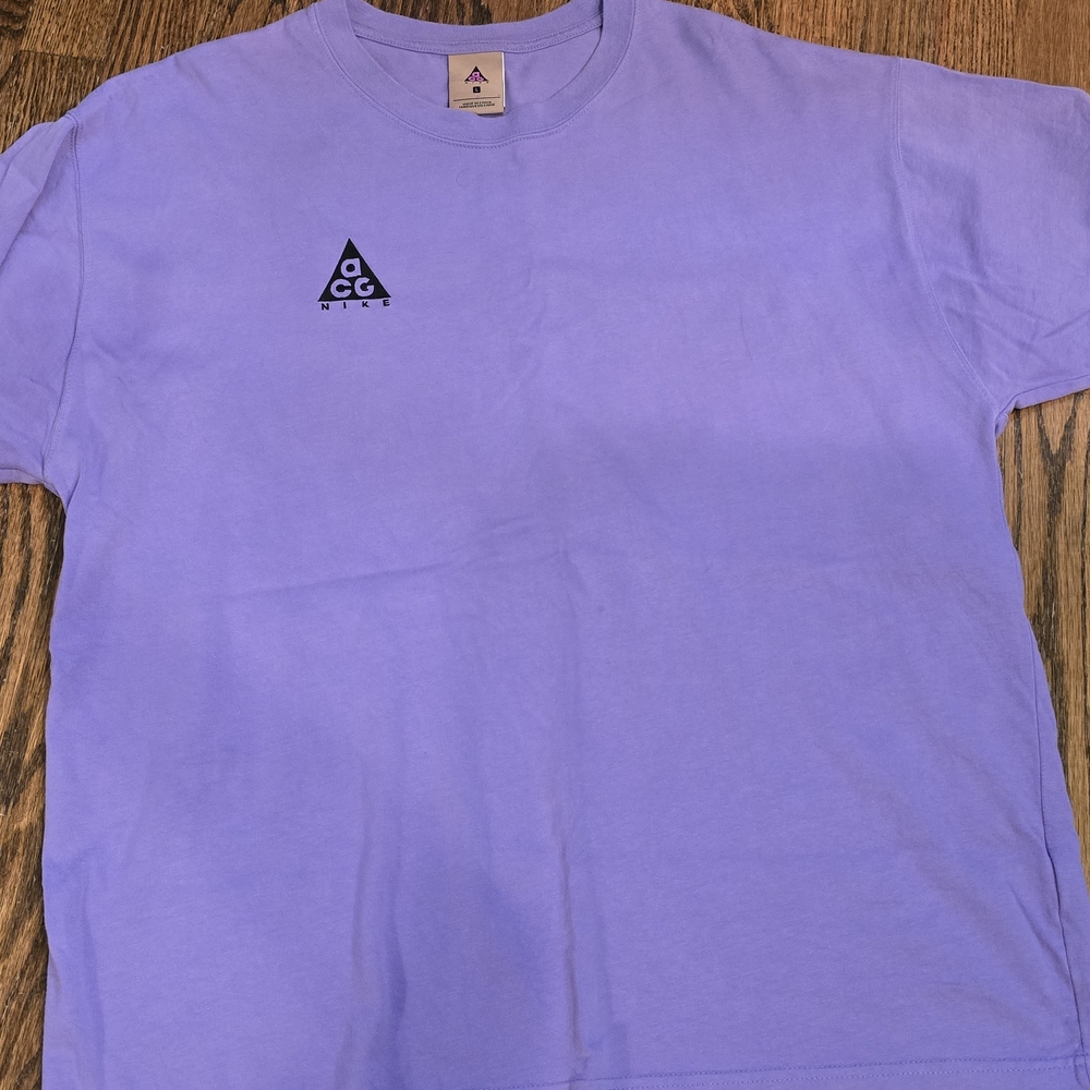 Nike ACG Purple Short Sleeve Tee